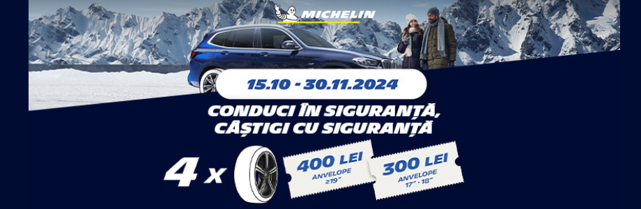 Campanie cu premii Michelin Iarnă și All Season